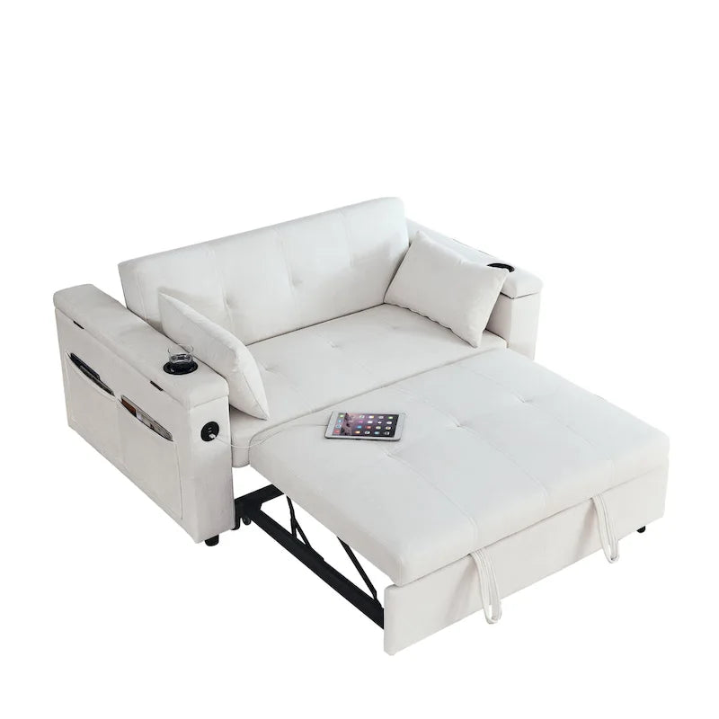 54 Ausziehbares Schlafsofa Doppelsofa Relaxsofa