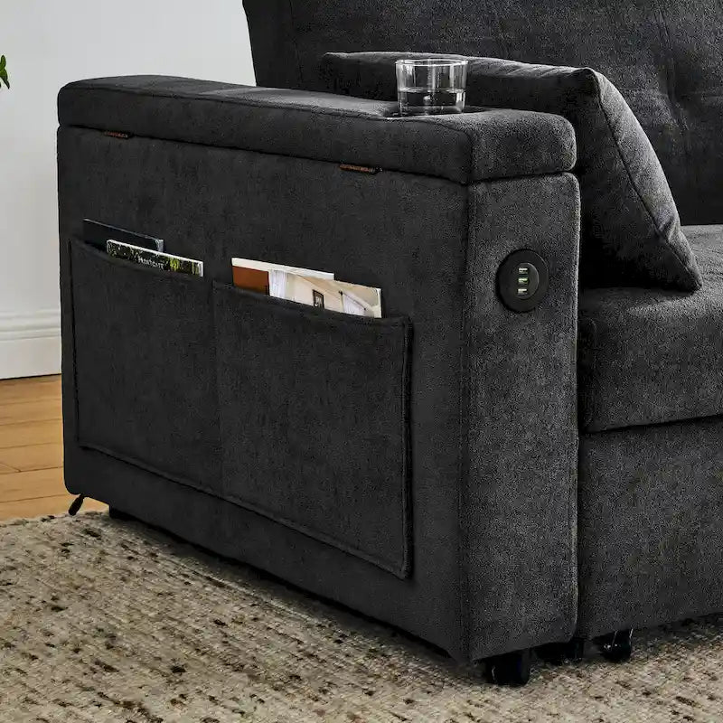 54 Ausziehbares Schlafsofa Doppelsofa Relaxsofa