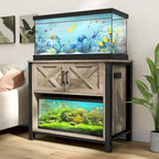 Aquarium-Unterschrank 40–50 Gallonen, Unterschrank für Fischtank mit Steckdosen
