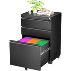 Rollcontainer/Standcontainer mit 3 Schubladen für das Home Office