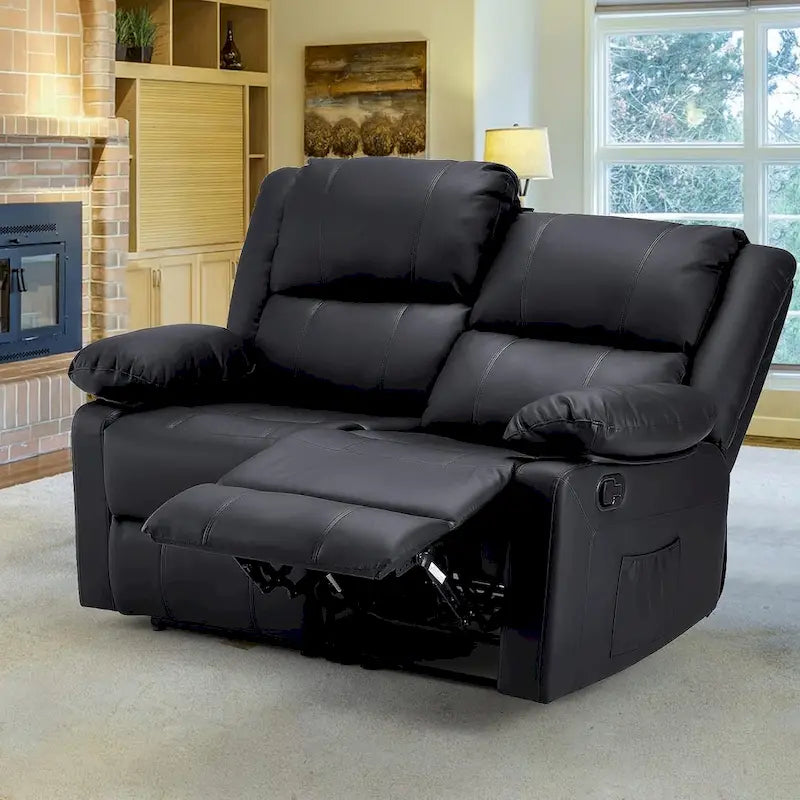 2-Sitzer-Liegesofa mit Wärme- und Massagefunktion