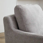 29.92   Chenille-Akzentsessel mit drehbarem Sockel und abnehmbarem Kissen