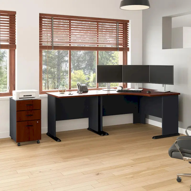 Bush Business Furniture Series A 48W Eck-Home-Office-Schreibtisch Schreibtisch