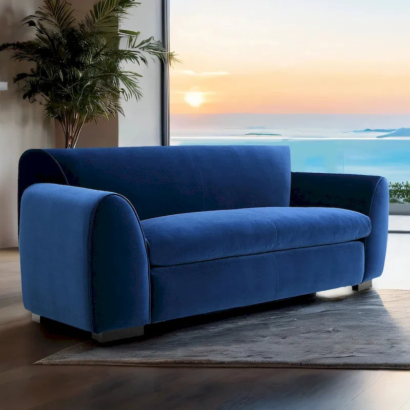 Corwin Modernes Loveseat im Bankstil mit OEKO-TEX-zertifiziertem Stoff