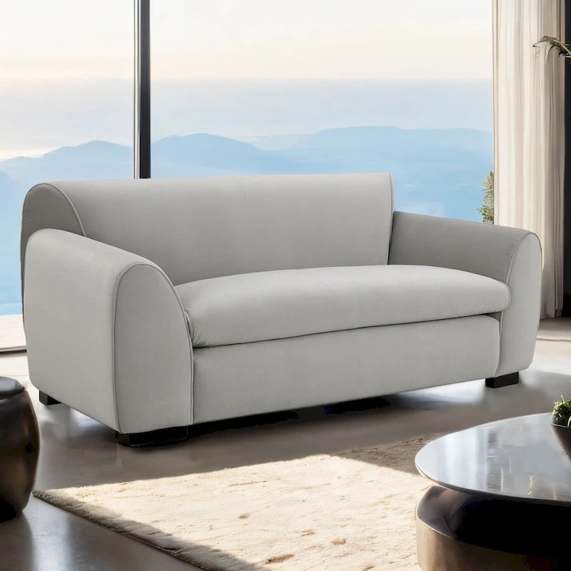 Corwin Modernes Loveseat im Bankstil mit OEKO-TEX-zertifiziertem Stoff