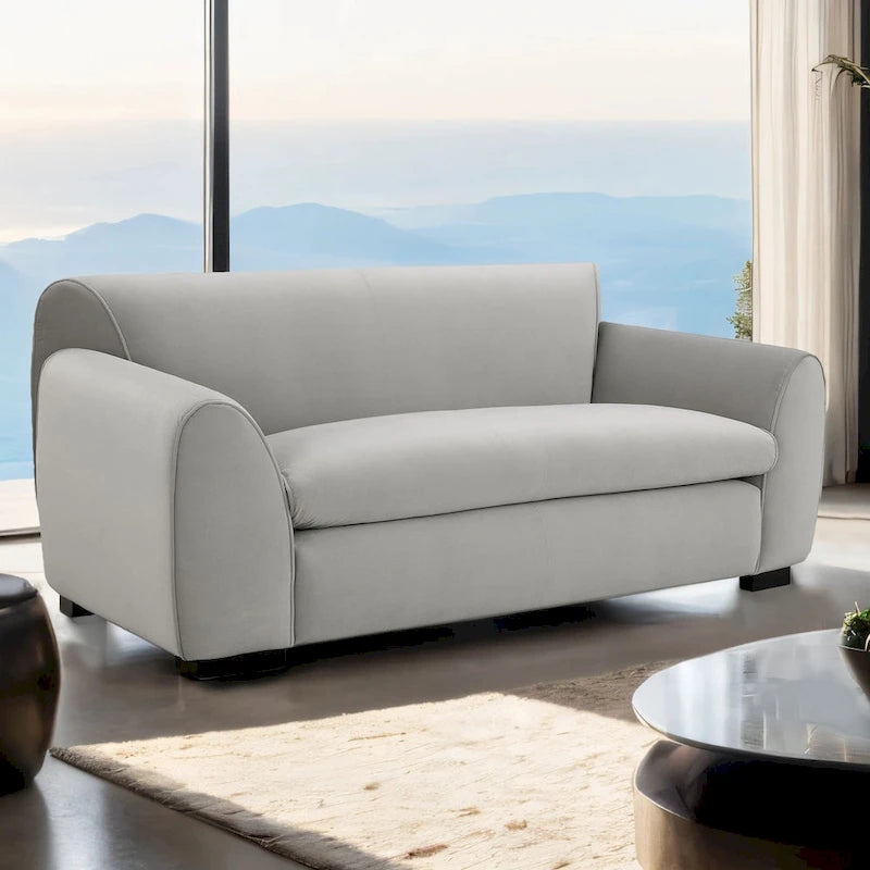 Corwin Modernes Loveseat im Bankstil mit OEKO-TEX-zertifiziertem Stoff