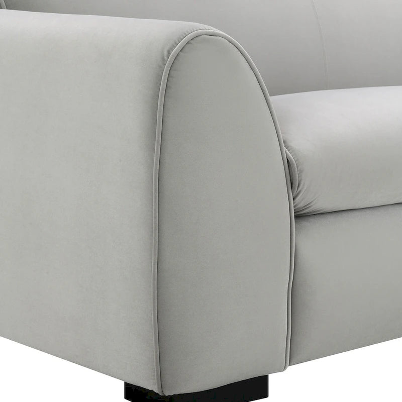 Corwin Modernes Loveseat im Bankstil mit OEKO-TEX-zertifiziertem Stoff