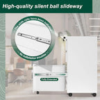 Rollcontainer/Standcontainer mit 3 Schubladen für das Home Office
