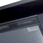68 Moderne schwarze RGB-Elektrokamin-TV-Konsole für Fernsehgeräte bis 72 Zoll