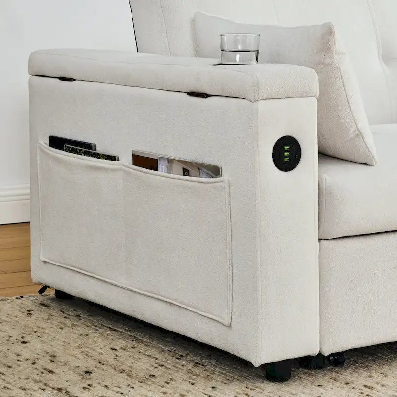 54 Ausziehbares Schlafsofa Doppelsofa Relaxsofa