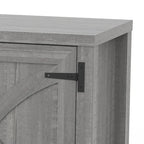 58 Farmhouse elektrische Kamin-TV-Ständer Konsolentisch für Fernseher bis zu 65 Zoll