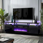 70  TV-Ständer mit Elektrokamin, 36  Elektrokamin