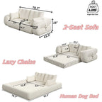 78.7 Multifunktionales Klappsofa/-bett