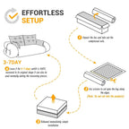 78.7 Multifunktionales Klappsofa/-bett