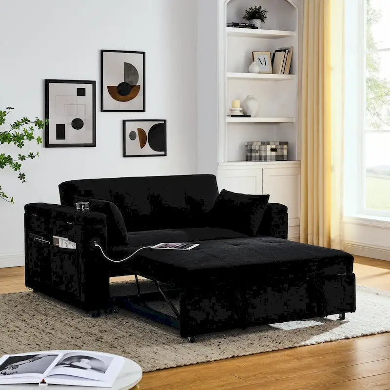 54 Ausziehbares Schlafsofa Doppelsofa Relaxsofa