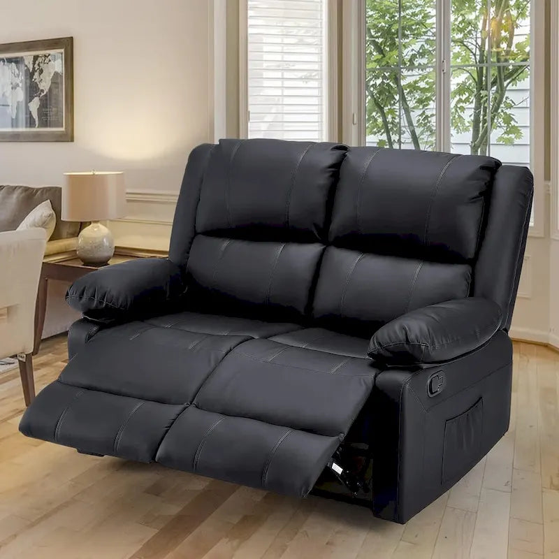 2-Sitzer-Liegesofa mit Wärme- und Massagefunktion