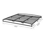 6 Zoll Metall-Plattformbettrahmen mit niedrigem Profil