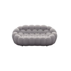 2-Sitzer Blasen-Sofa, geschwungen, Wabenform mit 3D-Textilgewebe für Wohnzimmer, Salon, Apartment