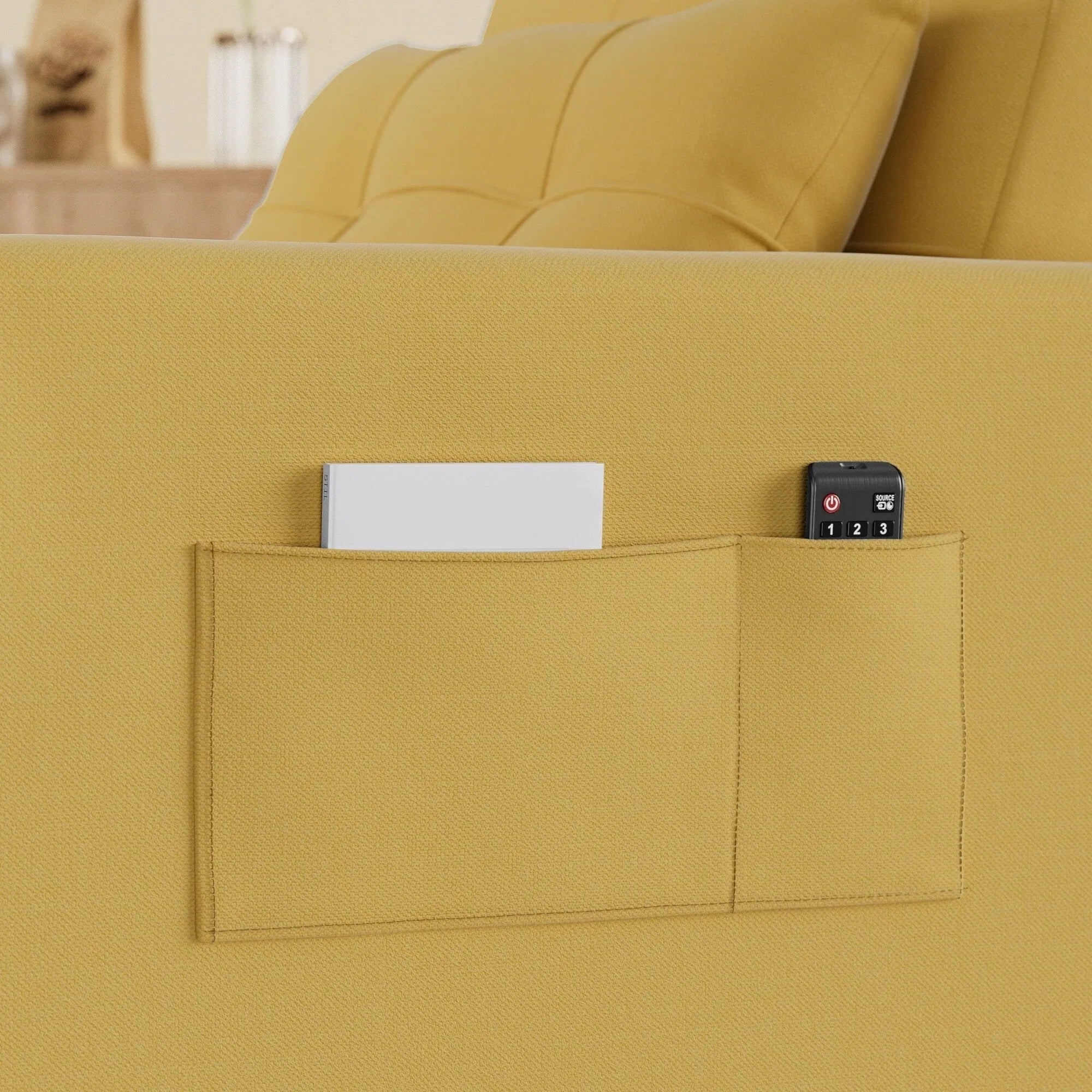 3-in-1 verstellbares Schlafsofa, ausziehbares Sesselsofa, umwandelbares Klappbett für das Wohnzimmer