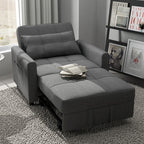 3-in-1 verstellbares Schlafsofa, ausziehbares Sesselsofa, umwandelbares Klappbett für das Wohnzimmer