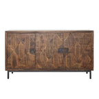 63 cm breites Sideboard mit 2 Schubladen, Braun