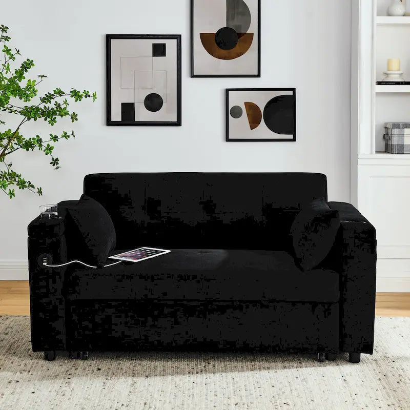 54 Ausziehbares Schlafsofa Doppelsofa Relaxsofa