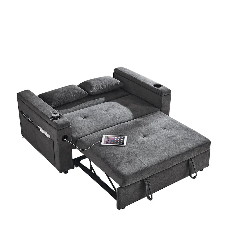 54 Ausziehbares Schlafsofa Doppelsofa Relaxsofa