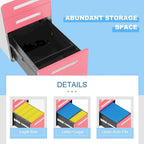 Rollcontainer/Standcontainer mit 3 Schubladen für das Home Office
