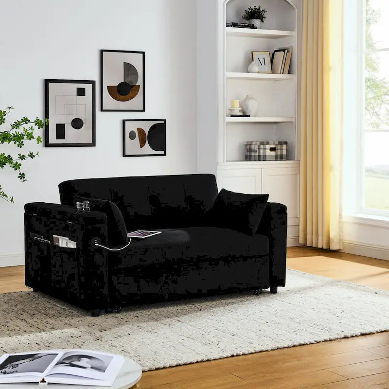 54 Ausziehbares Schlafsofa Doppelsofa Relaxsofa