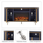 70 Modern Luxus Kamin TV-Ständer, Entertainment Center, TV-Konsole