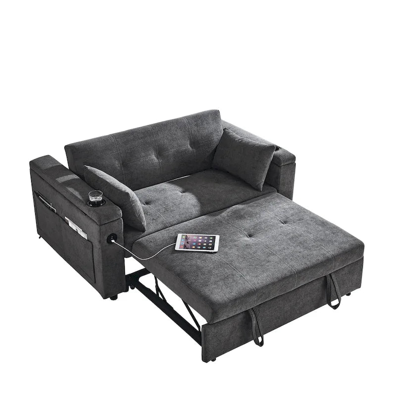 54 Ausziehbares Schlafsofa Doppelsofa Relaxsofa