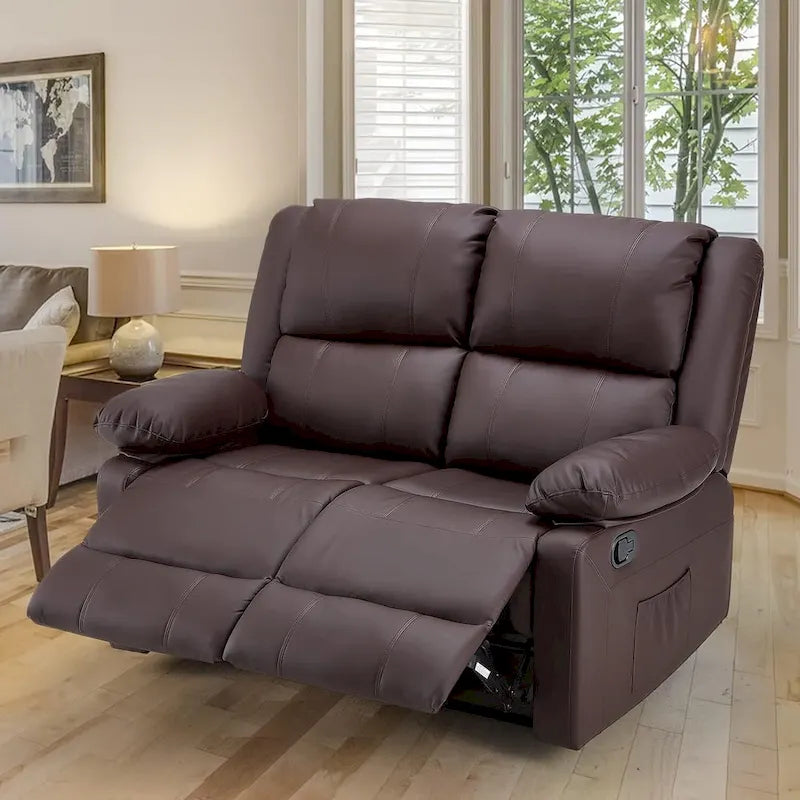 2-Sitzer-Liegesofa mit Wärme- und Massagefunktion