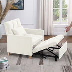 3-in-1 Schlafsofa Loungesessel, Schwarz