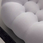 2-Sitzer Blasen-Sofa, geschwungen, Wabenform mit 3D-Textilgewebe für Wohnzimmer, Salon, Apartment