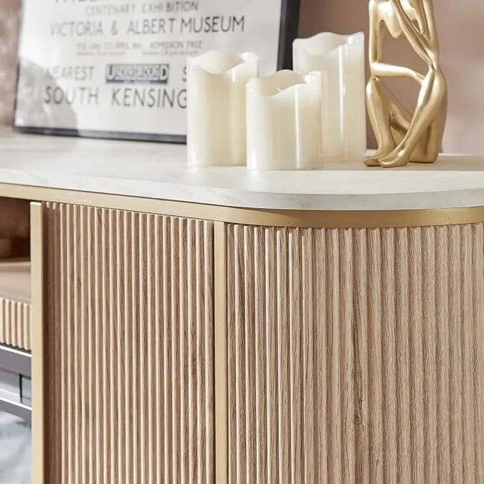 70 Modern Luxus Kamin TV-Ständer, Entertainment Center, TV-Konsole