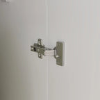 2-türiger Kleiderschrank, freistehender Schlafzimmerschrank mit Kleiderstange