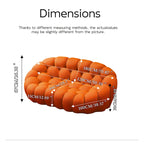 2-Sitzer Blasen-Sofa, geschwungen, Wabenform mit 3D-Textilgewebe für Wohnzimmer, Salon, Apartment