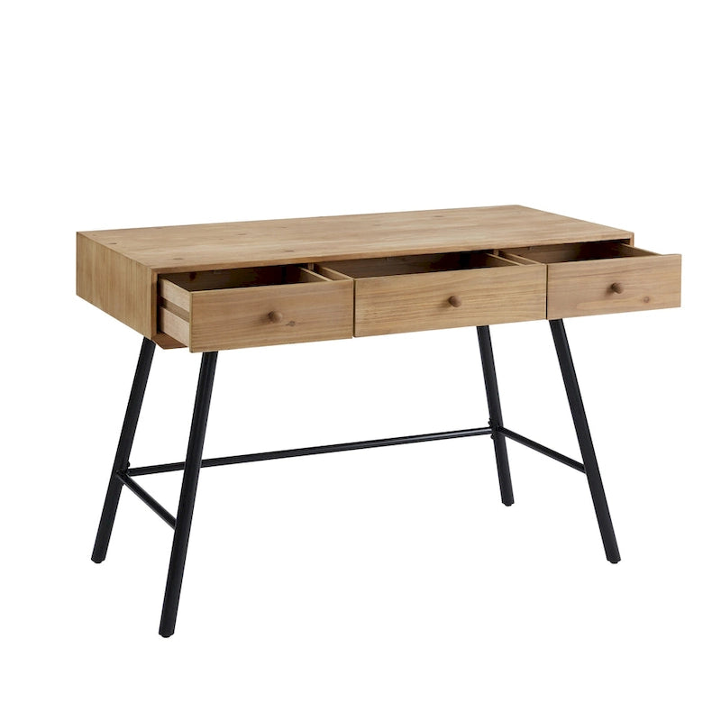 Schreibtisch mit 3 Schubladen, Modell Trail