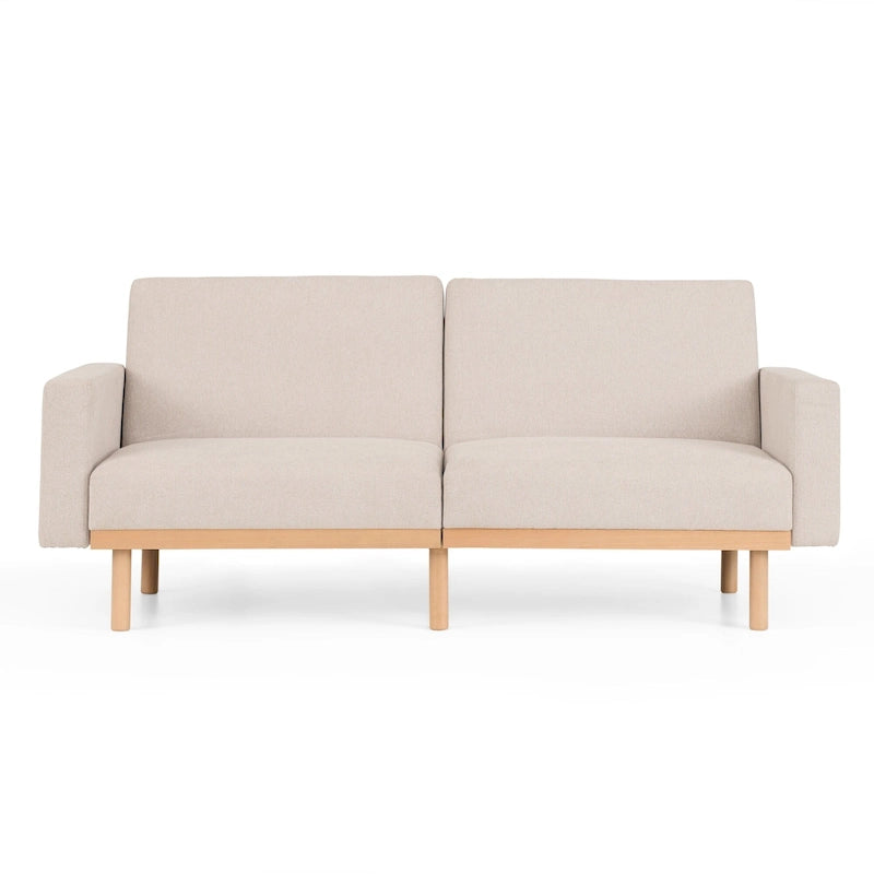 Brookside Harlow Futon mit Holzgestell