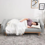 Brookside Harlow Futon mit Holzgestell