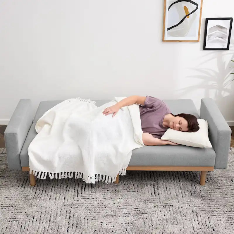 Brookside Harlow Futon mit Holzgestell