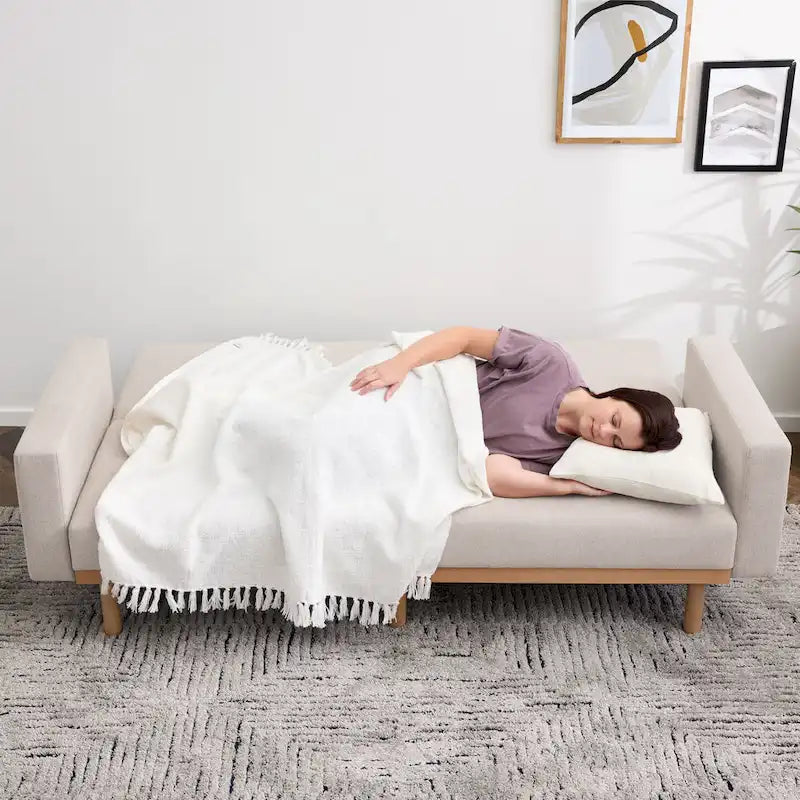 Brookside Harlow Futon mit Holzgestell