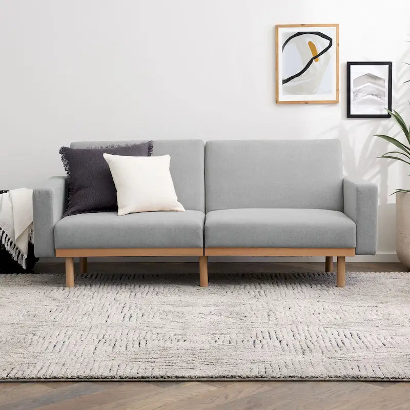 Brookside Harlow Futon mit Holzgestell