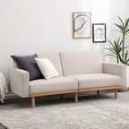 Brookside Harlow Futon mit Holzgestell