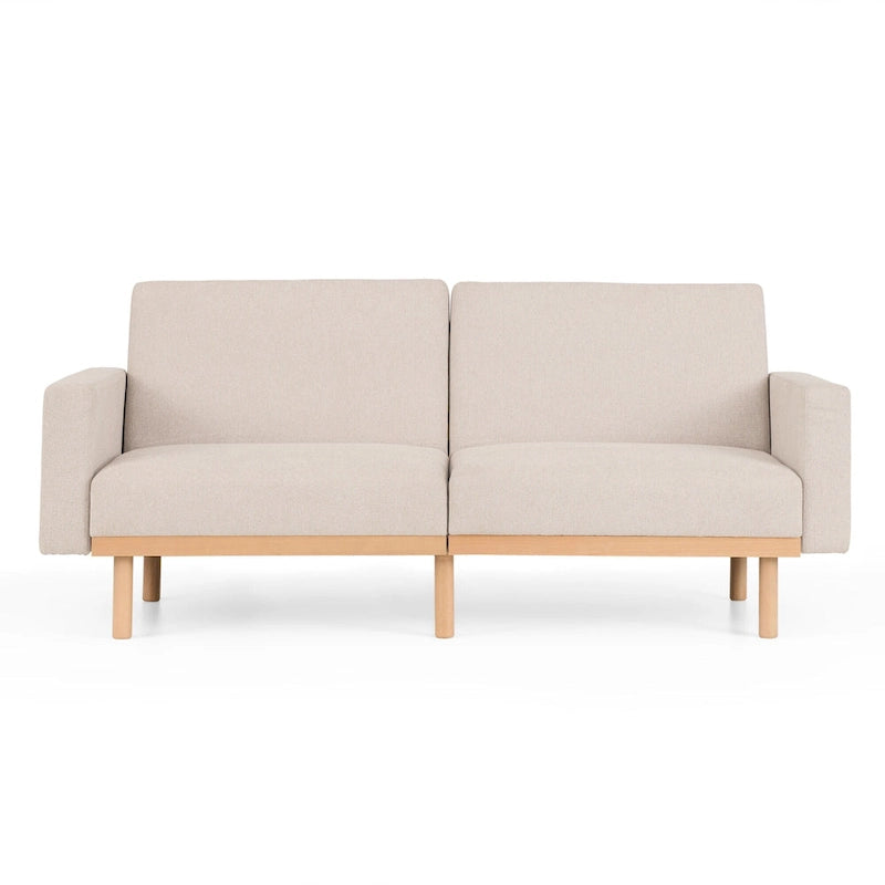 Brookside Harlow Futon mit Holzgestell