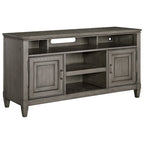  Newport Wood TV Console in Stone