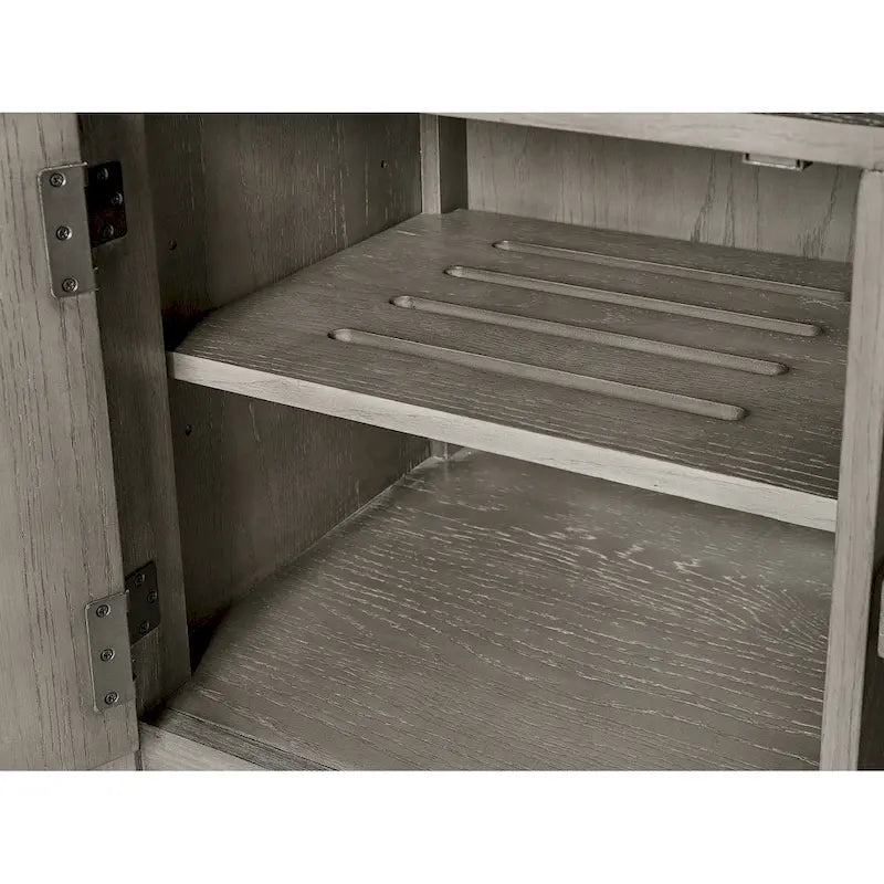 Newport Wood TV-Konsole in Stone