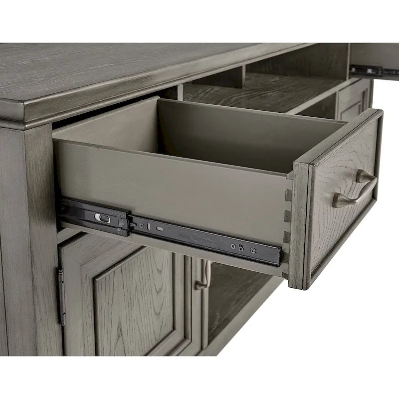 Newport Wood TV-Konsole in Stone
