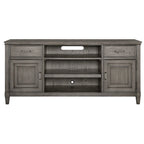 Newport Wood TV-Konsole in Stone