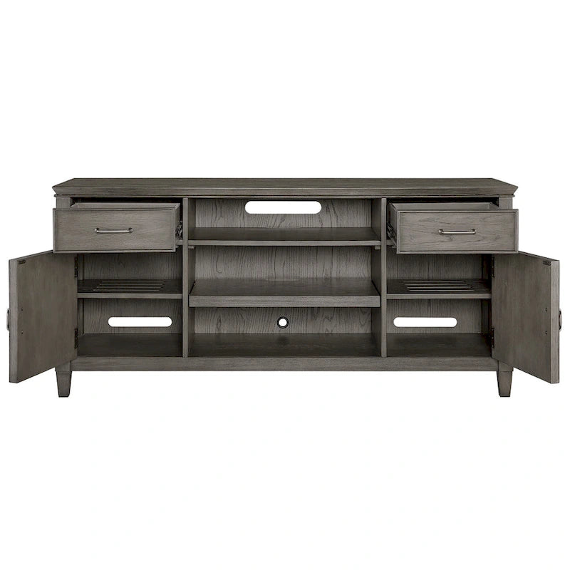 Newport Wood TV-Konsole in Stone